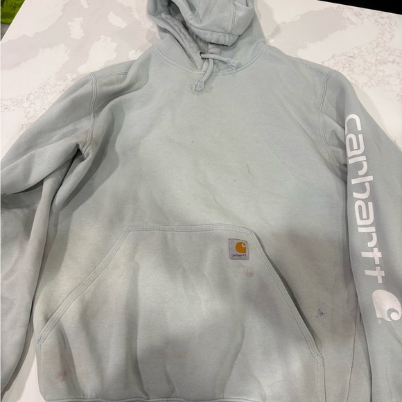 Carhartt Other - Carhartt Men's Light Gray Hoodie Sweater